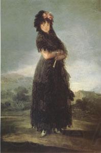 Francisco de Goya Portrait of Mariana Waldstein (mk05) Spain oil painting art